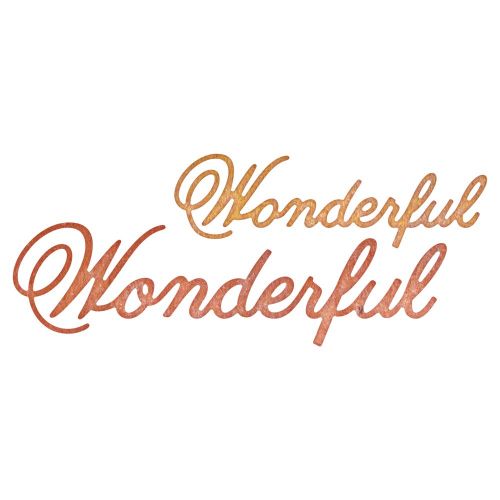 Cheery Lynn Designs Die - Wonderful 2 Piece Die Set