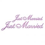 Cheery Lynn Designs Die - Just Married