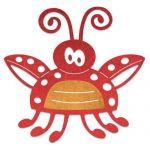 Cheery Lynn Designs Die - Whimsical Ladybug Die