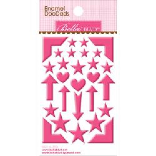 Bella Blvd - Enamel Stickers 3"X4.75" Doodads - Punch