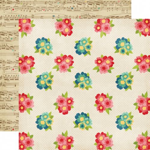 Echo Park Paper Company - Beautiful Life Collection - Bouquets Paper