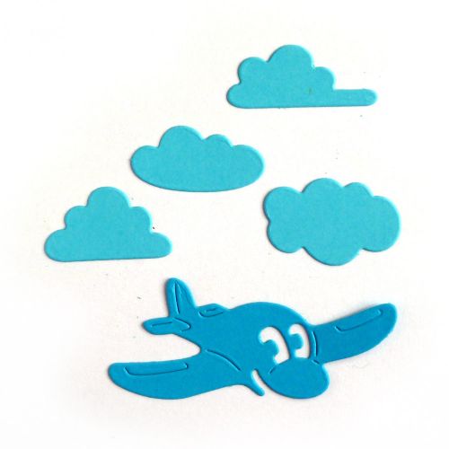 Crafty Ann Dies - Airplane (Set of 5)
