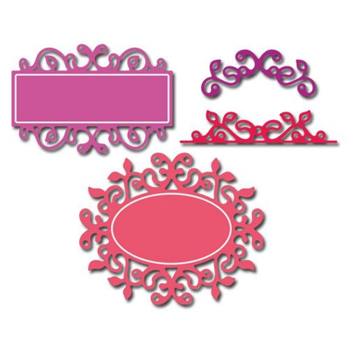 Crafty Ann Dies by Cheery Lynn - Tags #2 (Set of 4)