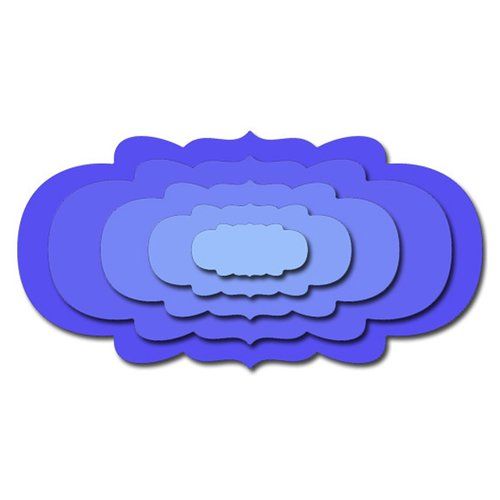 Crafty Ann Dies by Cheery Lynn - Nesting Doll Oval #2 (Set of 5)