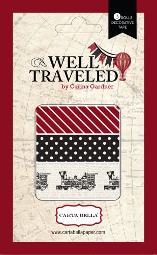Carta Bella Paper Company - Well Traveled Collection - Decorative Tape