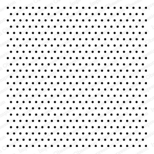 Impression Obsession - Cover-A-Card - Cling Mount Rubber Stamp - Dots