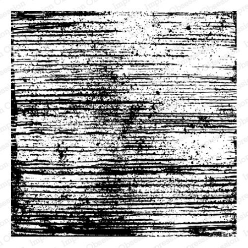 Impression Obsession - Cover-A-Card - Cling Mount Rubber Stamp - Distressed Lines