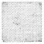 Impression Obsession - Cover-A-Card - Cling Mount Rubber Stamp - Distressed Dots