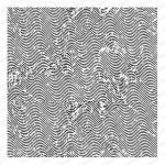 Impression Obsession - Cover-A-Card - Cling Mount Rubber Stamp - Rolling Waves