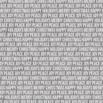 Teresa Collins Designs - Candy Cane Lane Words Paper