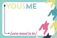 My Mind's Eye - Cut & Paste - Be - 4x6 Journal Card