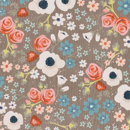 My Mind's Eye - Cut & Paste - Beautiful - Delight  - 12" x 12" Double Sided Patterned Paper