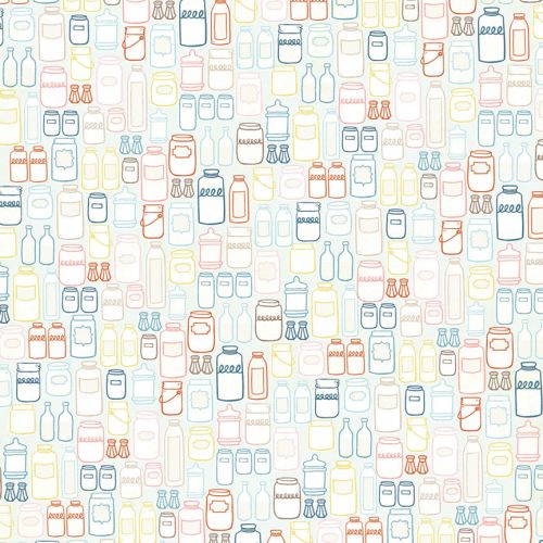 My Mind's Eye - Cut & Paste - Right Now - Trendy  - 12" x 12" Double Sided Patterned Paper