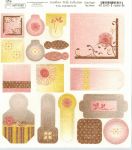 Daisy Bucket Designs - Southern Belle - Tag Elements - 8" x 8"