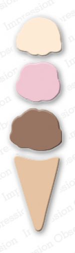 Impression Obsession - Die - Ice Cream Cone Set