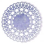 Cheery Lynn Designs Die - Chasing Rainbows Doily w/ Angel Wing 2 Piece Die Set