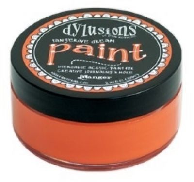 Ranger - Dylusions - By Dyan Reaveley - Blendable Acrylic Paint 2oz - Tangerine Dream
