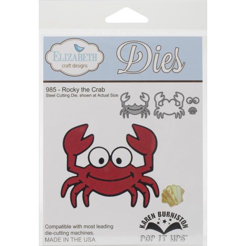 Elizabeth Craft Designs - Rocky The Crab