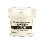 Ranger - Embossing Powder 1oz Jar - Super Fine Detail - Clear