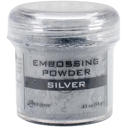 Ranger - Embossing Powder 1oz Jar - Super Fine Detail - Silver
