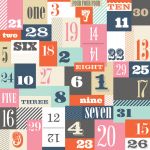 Teresa Collins Designs - Family Stories - 12x12" Paper - Numbers