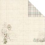 Fabscraps - Baby Bears - Bunny Bear 1 - 12" x 12" Double Sided Patterned Paper