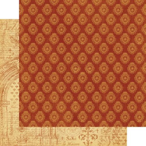 Graphic 45 - French Country Collection - Rendezvous Patterned Paper
