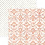 Teresa Collins Designs - She Said -  Damask  12x12 Paper