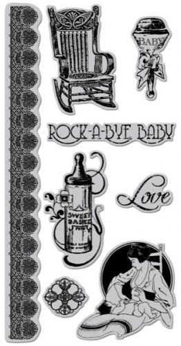 Graphic 45 - Little Darlings - Little Darlings #3  Stamps