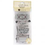 Graphic 45 - Time to Celebrate - Red Rubber Cling Stamps #3