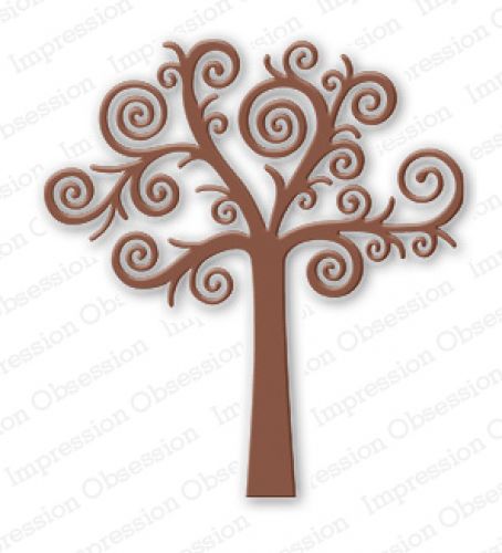 Impression Obsession - Die - Swirl Tree