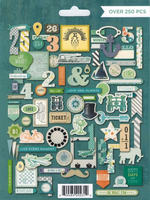 My Mind's Eye - All Things - Boy - Die Cuts