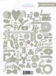 My Mind's Eye - All Things - Silver - Die Cuts