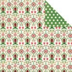 My Mind's Eye - Jubilee Collection - Wild Tribal 12 x 12 Double Sided Patterned Foiled Paper