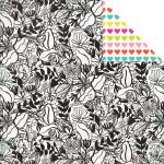 My Mind's Eye - Wild Berry Jubilee Collection - Today Sketch 12 x 12 Double Sided Patterned Paper