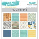 My Mind's Eye - Tangerine Jubilee Collection - 6x6 Paper Pad