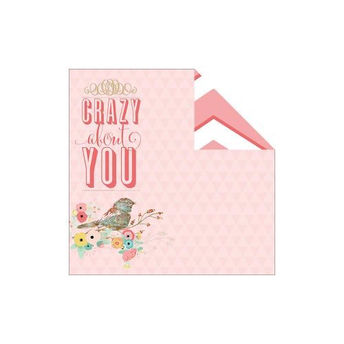 My Minds Eye - Just Sayin' Collection by Rhonna Farrer - About You Glittered Paper