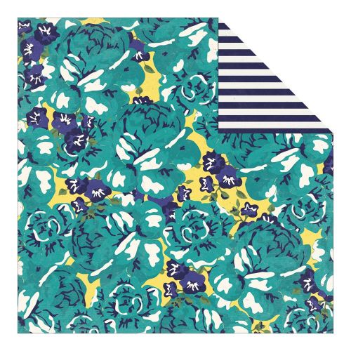My Minds Eye - Kate & Co. - Oxford Lane - Floral Burst - Paper