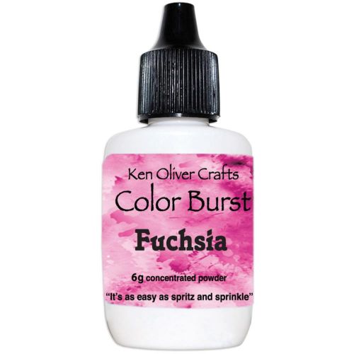 Ken Oliver Crafts - Color Burst Powder 6gm - Fuchsia