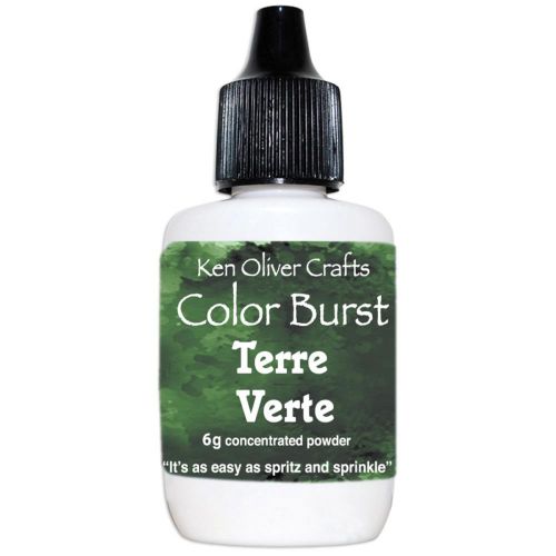 Ken Oliver Crafts - Color Burst Powder 6gm - Terre Verte