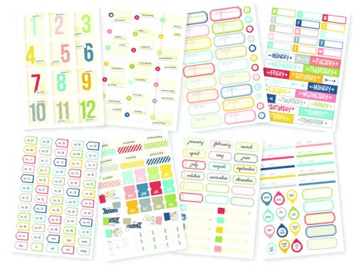 Simple Stories - Life Documented - Label Stickers