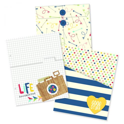Simple Stories - Life Documented - Envelope & Pocket Inserts