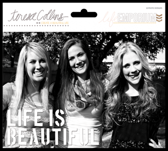 Teresa Collins Designs - Life Emporium Collection - Photo Overlays