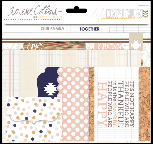 Teresa Collins Designs - Life Emporium Collection - File Folders