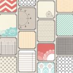 Teresa Collins Designs - Memories -  Tags  12x12 Paper