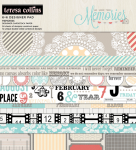 Teresa Collins Designs - Memories - 6x6 Pad