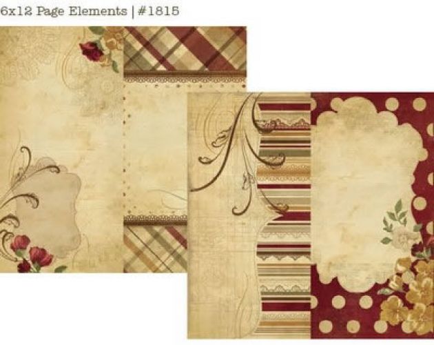 Simple Stories - Generations - 6x12 Page Elements