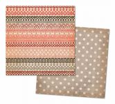 My Mind's Eye - Lost & Found - Record It - Heirloom - By Jen Allyson - 12x12" Double Sided Patterned Paper - Formal