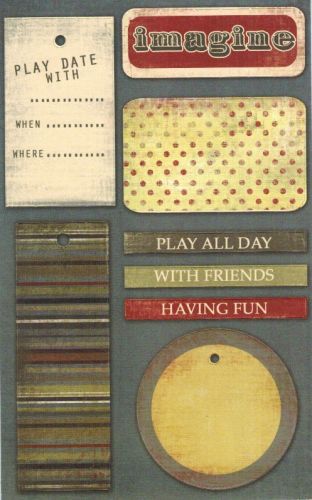 My Mind's Eye - 29th Street Market - Die Cuts - Classic Assortment - Playful