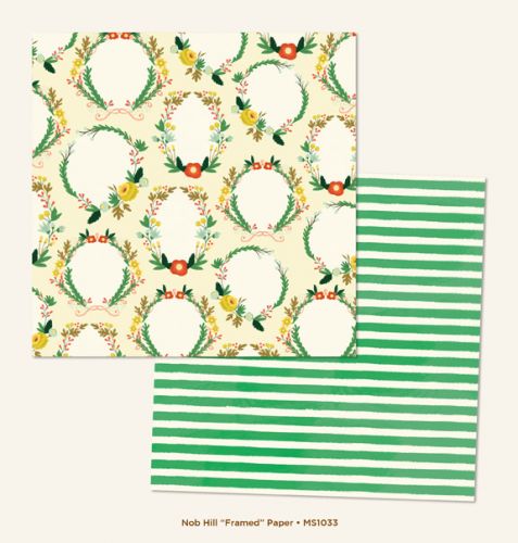 My Mind's Eye - Market Street - Nob Hill - Framed Paper